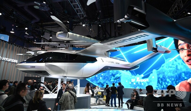 現代自動車、空飛ぶ車の大量生産へ ウーバーエアと提携