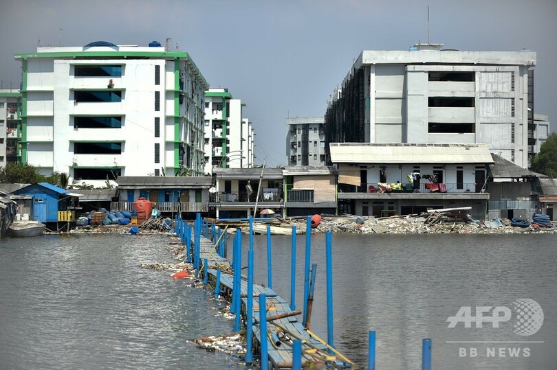 沈みゆく首都…災害の危機に直面するジャカルタ