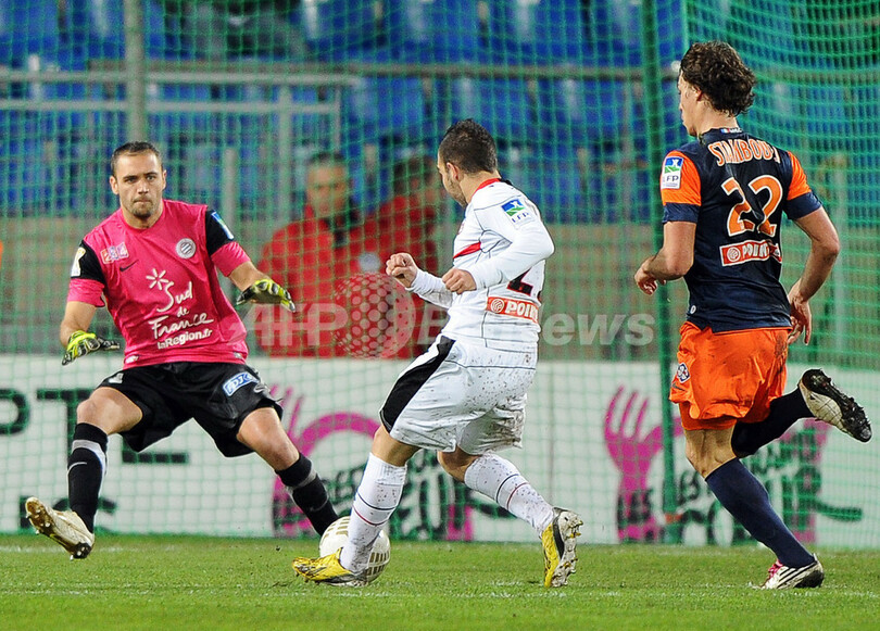 モンペリエ、ニース下し4強入り フランスリーグ杯