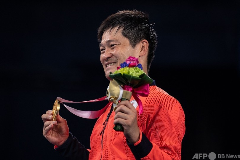 国枝が2大会ぶり金、車いすテニス単で3度目の頂点 東京パラ