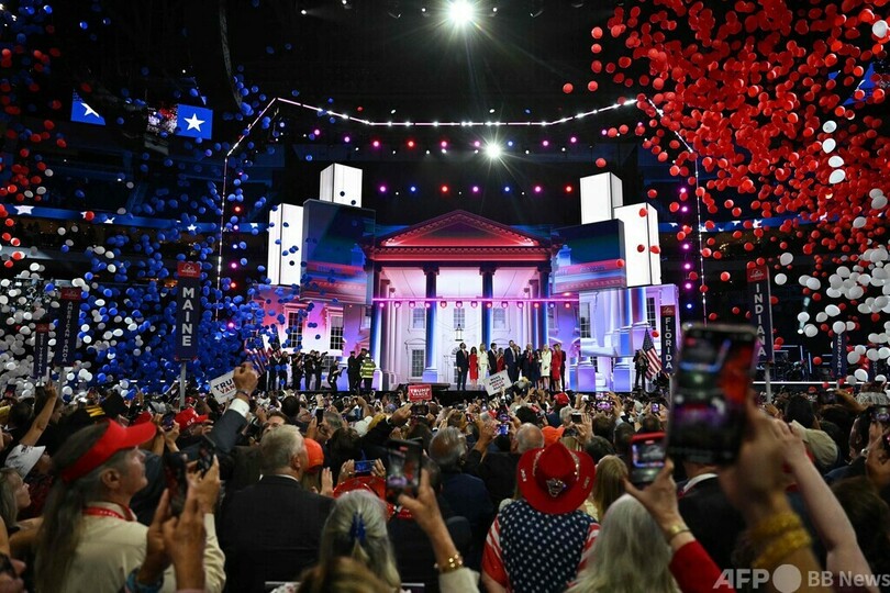 トランプ氏、受諾演説で「米国復権と紛争終結」誓う