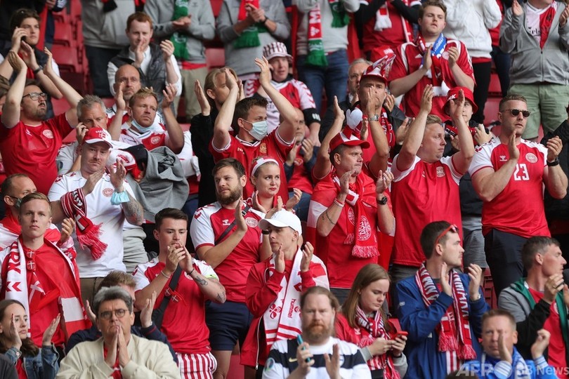 最悪の事態恐れたファンも、会場に両国からエリクセンコール