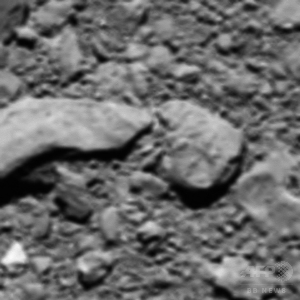 彗星探査機ロゼッタが最後に見たもの、ESAが写真公開 彗星探査機ロゼッタが最後に見たもの、ESAが写真公開