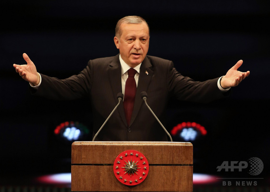 トルコ国会が改憲案承認、大統領権限を大幅に拡大 国民投票へ 写真1枚 国際ニュース：AFPBB News