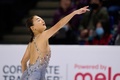 23-24フィギュアスケートグランプリ（GP）シリーズ第2戦、スケートカナダ、女子シングル・ショートプログラム（SP）。演技に臨む坂本花織（2023年10月27日撮影）。(c)Geoff Robins / AFP