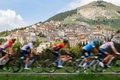ジロ・デ・イタリア、第9ステージ（イゼルニア～ブロックハウス、191キロメートル）。レースに臨む選手（2022年5月15日撮影）。(c)Luca Bettini / AFP