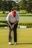 男子ゴルフ、リブゴルフ・インビテーショナル最終戦、米マイアミ大会の開幕を控え、トランプ・ナショナル・ドラール・ゴルフクラブでプレーするドナルド・トランプ氏（2022年10月27日撮影）。(c)Giorgio VIERA/ AFP