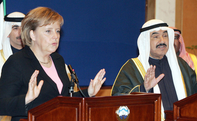 メルケル独首相、パレスチナ2大党派首脳会談に言及 - クウェート