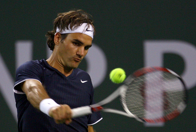 フェデラー ベルダスコを下し準決勝進出、BNPパリバ・オープン