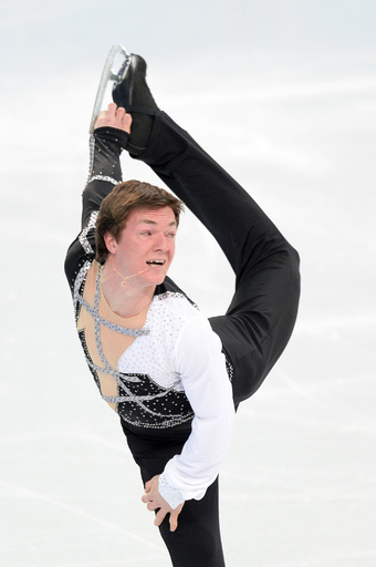 フィギュア団体戦・男子SPで8位のゴドロジャ、ソチ五輪