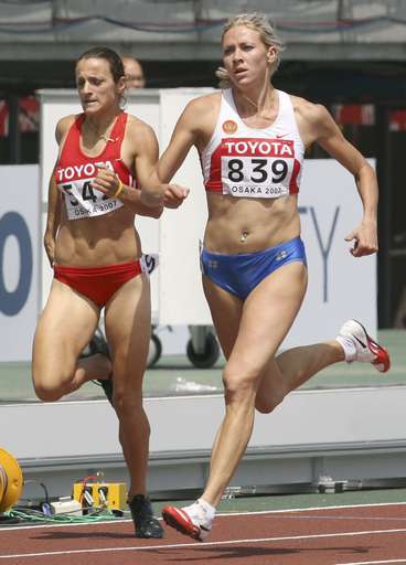 ベスクロワ 女子400メートル1次予選を通過