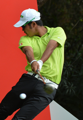 松山がHSBCチャンピオンズを棄権、背中痛のため