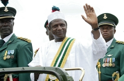 ナイジェリア大統領が死去
