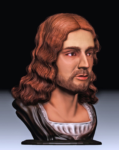 ラファエロの顔、頭蓋骨の石こう像から3Dで復元 埋葬地特定