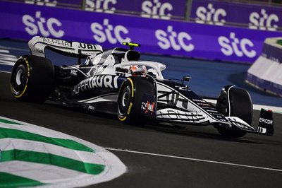 角田裕毅、レース前のトラブルで出走できず サウジGP