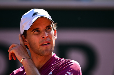 けが長引くティエム、復帰目標は3月のインディアンウェルズ