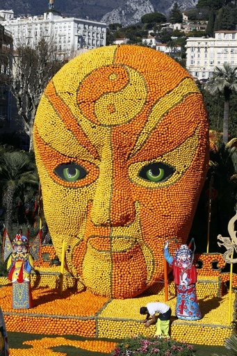 恒例の「レモン祭り」開催迫る、南仏