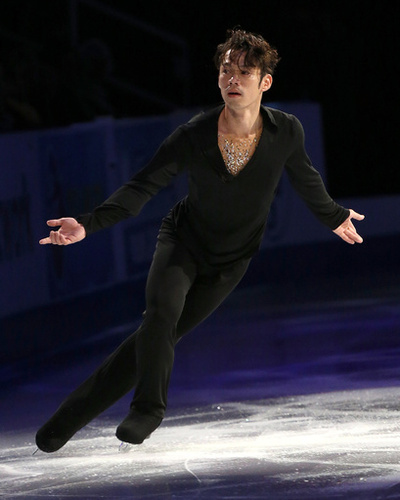 高橋、エキシビションの演技 スケート・アメリカ