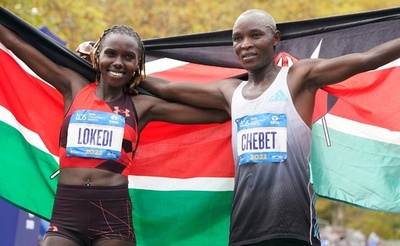 NYCマラソン、ケニア勢が男女ともV 男子は6大メジャー総なめ