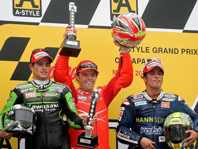 カピロッシ 日本GPを制しシーズン初勝利