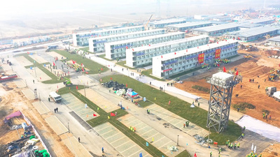 時間とも闘う、「小湯山方式」で病院建設 中国・西安