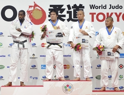 世界柔道、無差別級で上川と杉本が優勝 日本の金メダル数10
