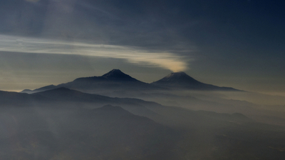 メキシコの火山、ポポカテペトル山