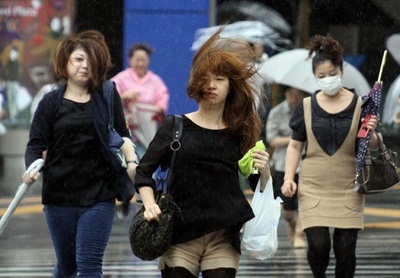 大型の台風18号が上陸、30万世帯に避難勧告