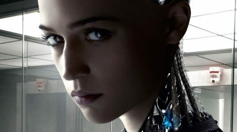 人工知能（AI）技術が持つ危険性を扱った映画「エクス・マキナ」のワンシーン（写真=エクス・マキナスチールカット）(c)NEWSIS