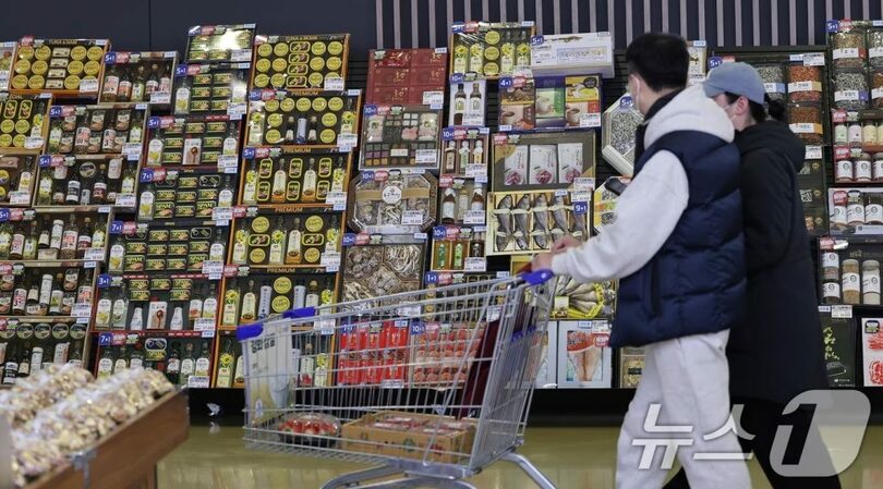 ソウルのある大型マート(c)news1