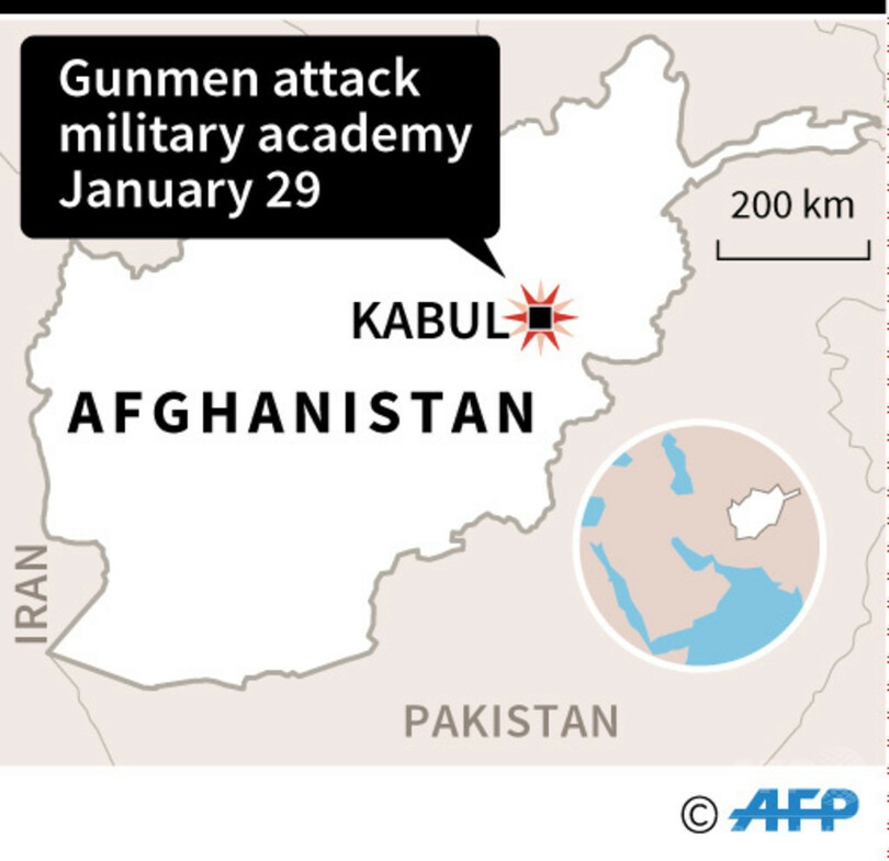 アフガン首都で軍施設襲撃、兵士11人死亡 ISが犯行声明