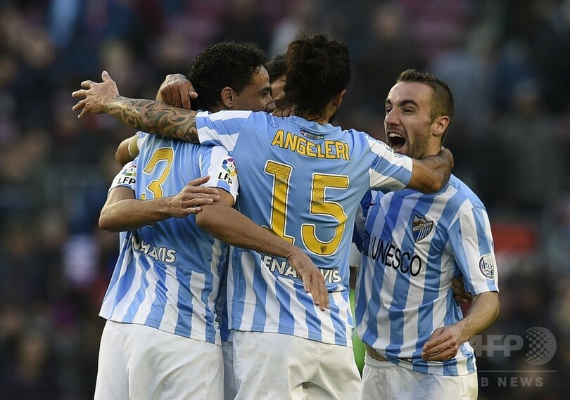 バルサ、本拠地でマラガにまさかの敗戦