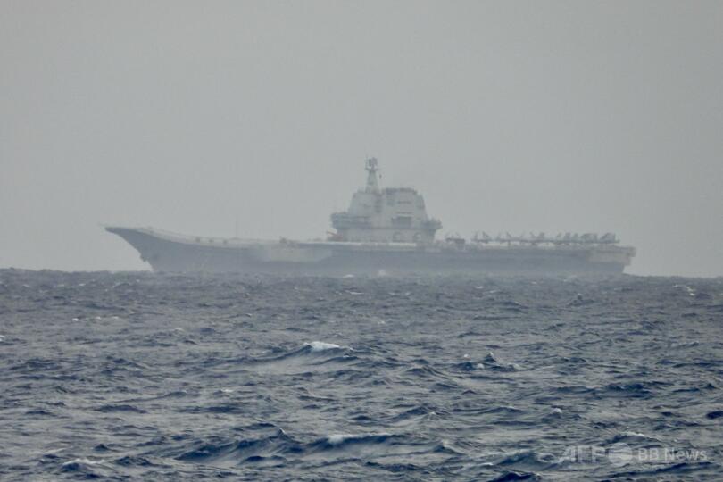 中国、空母打撃群2個など5月に展開 台湾