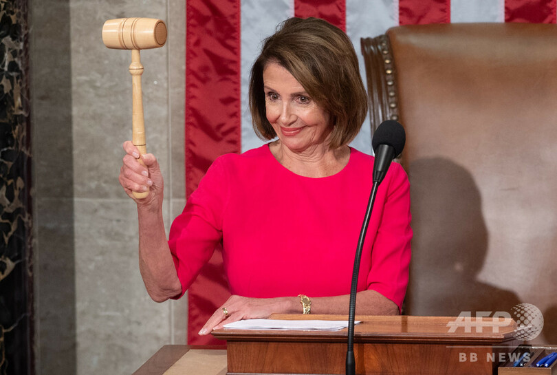 米ねじれ議会スタート、下院議長に民主党ペロシ氏