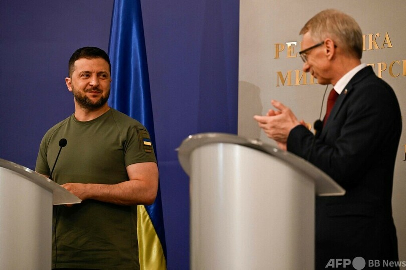 ロシア、ゼレンスキー氏のブルガリア訪問を非難「紛争拡大」