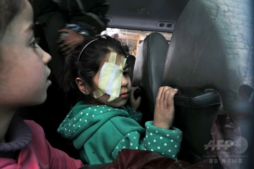 東グータの学校に空爆、子ども15人死亡 シリア