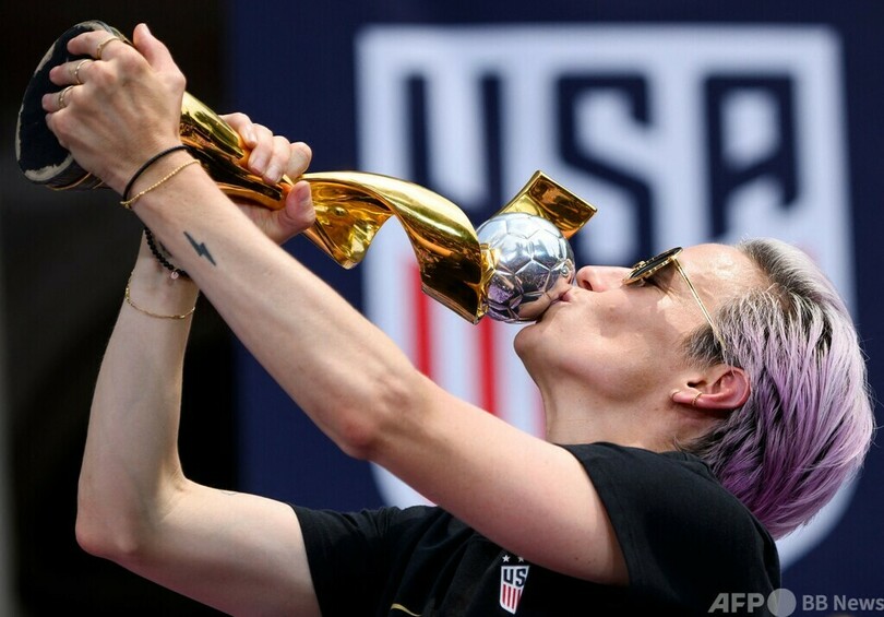 サッカー女子米代表のスター、ラピノーが今季限りでの引退発表