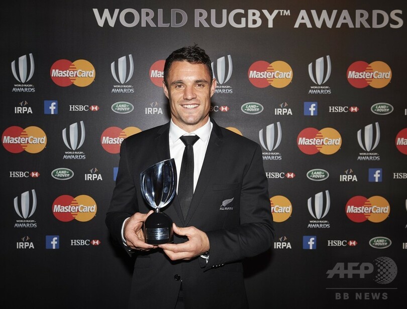 NZ代表カーター、ラグビー年間最優秀選手に選出