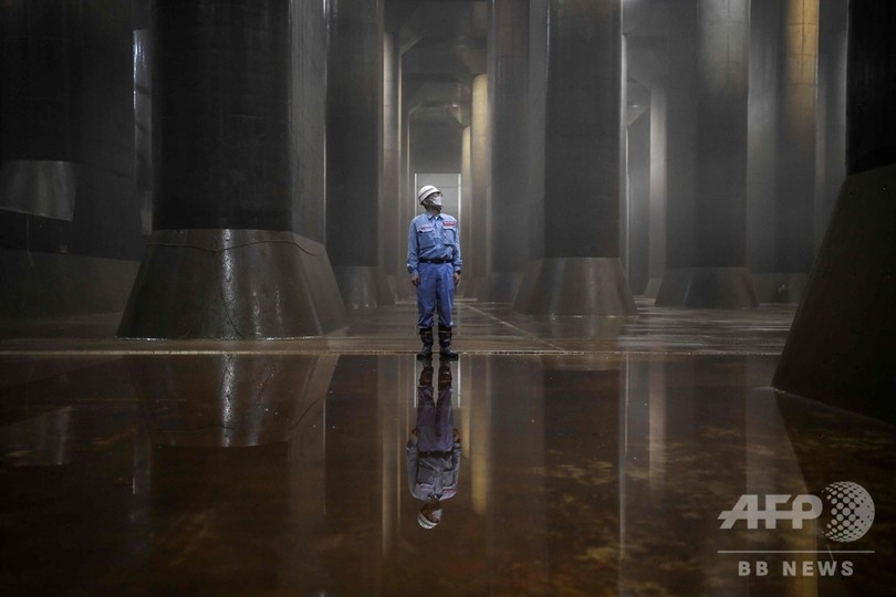 東京を洪水から守る 地下神殿 世界最大級の放水路 写真16枚 国際ニュース Afpbb News