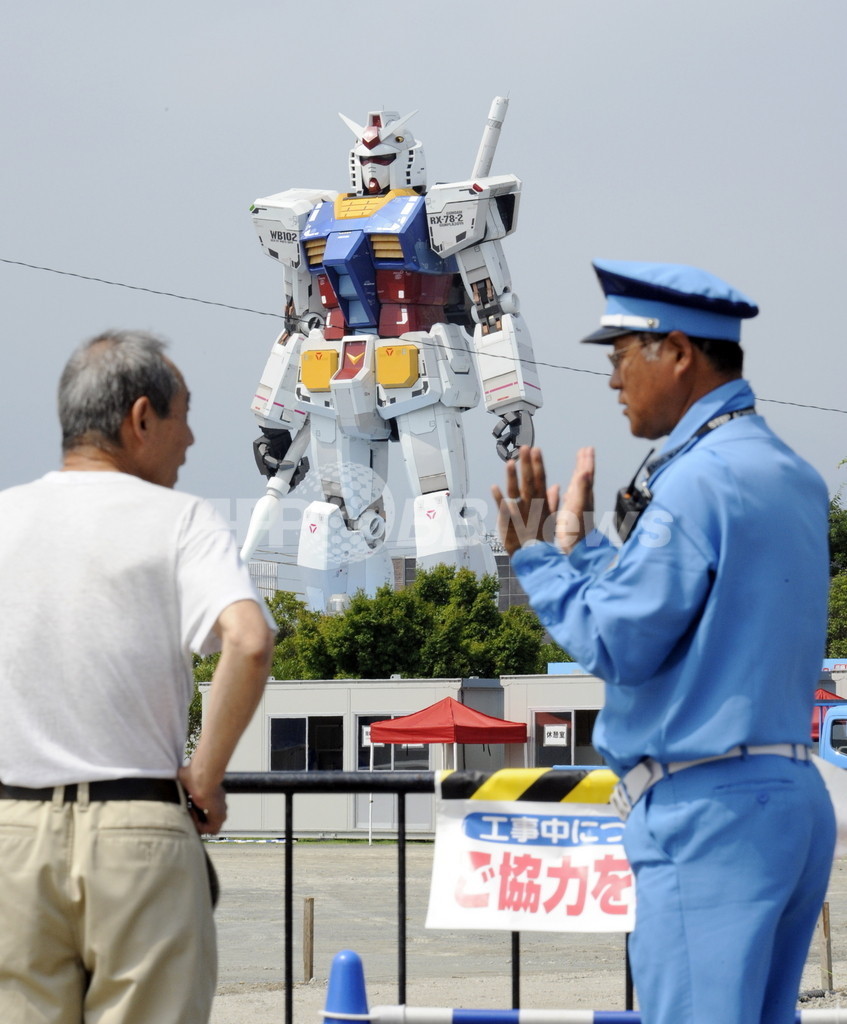 中国の遊園地に 模倣ガンダム すでに撤去か 写真1枚 国際ニュース Afpbb News