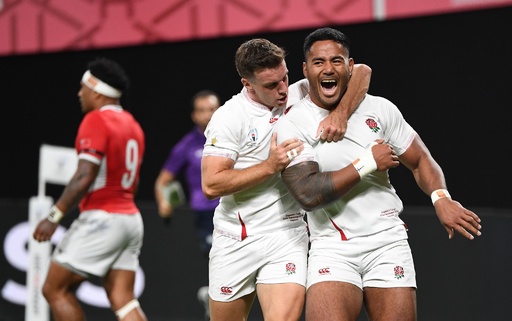 イングランドがトンガ退け白星発進、エディーHC「満足」 ラグビーW杯