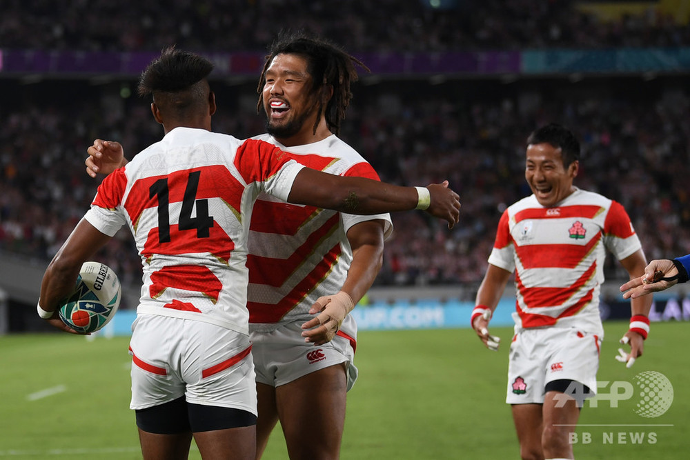 【写真特集】ラグビー日本代表初の8強、W杯日本大会の軌跡 写真57枚 国際ニュース：AFPBB News