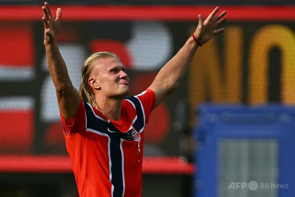 ノルウェーがW杯初の準々決勝進出、ハーランド2発でブラジル撃破 ネイマール代表引退示唆