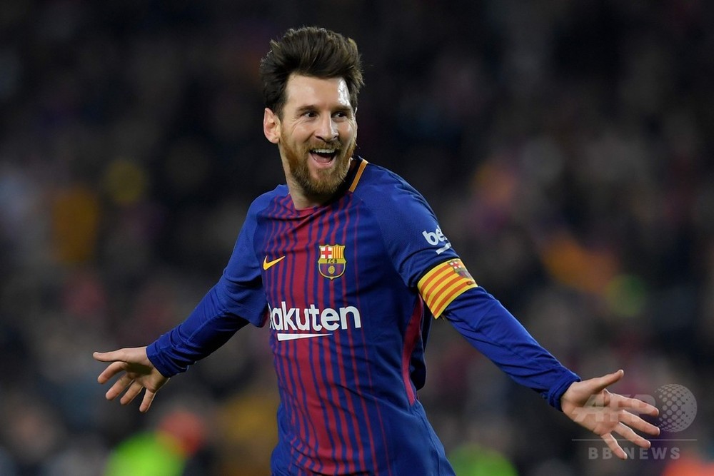 バルサがジローナに大勝 指揮官 メッシにはいつも驚かされる 写真5枚 国際ニュース Afpbb News