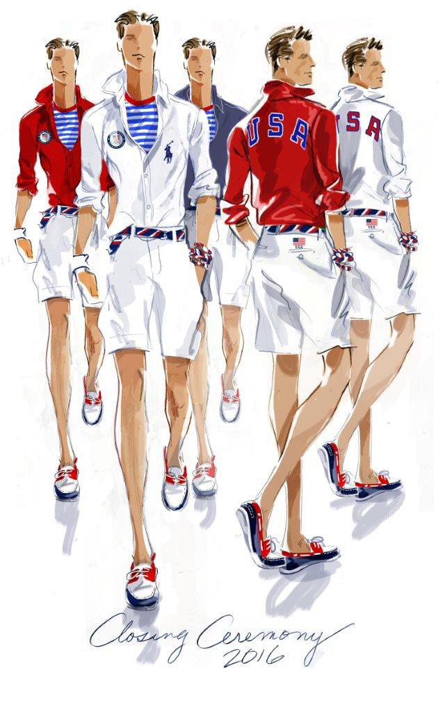 「ポロ ラルフ ローレン」リオ五輪公式ウェアを発表  