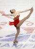 フィギュアスケート全米選手権（%%AT&amp;T U.S. Figure Skating Championships 2010%%）女子シングル・フリースケーティング（FS）。合計200.11点で優勝したレイチェル・フラット（%%Rachael Flatt%%）。（2010年1月23日撮影）(c)AFP/Getty Images/Jonathan Ferrey