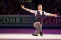 世界フィギュアスケート選手権、エキシビション。演技に臨むパトリック・チャン（2016年4月3日撮影）。(c)AFP/Geoff Robins