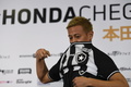 カンピオナート・ブラジレイロ（ブラジル全国選手権）1部ボタフォゴFRの入団会見に臨む本田圭佑（2020年2月8日撮影）。(c)Mauro Pimentel / AFP