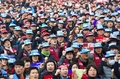 韓国ソウル中心部で行われた朴槿恵（パク・クネ）大統領の辞任を求める抗議デモの様子（2016年11月19日撮影）。(c)AFP/JUNG Yeon-Je