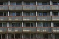 スロバキア・ガブチコボで、移民約500人の一時滞在先となる予定の建物（2015年8月28日撮影）。(c)AFP/SAMUEL KUBANI